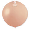 1 Balão Rosa pastel Pastel Naturals de 100 cm GEMAR