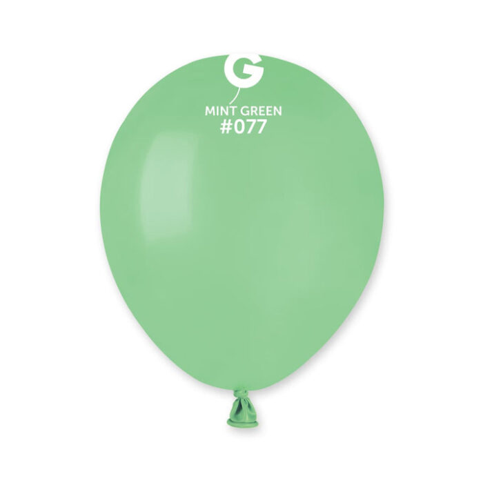 Balões Verdes Menta pequenos Pastel Macaron de 13 cm GEMAR