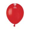 Balões Vermelhos pequenos Standard de 13 cm GEMAR