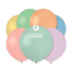 Balões Sortidos Pastel Macaron de 48 cm GEMAR