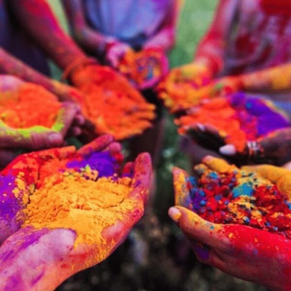 PO COLORIDO FLUORESCENTE HOLI POWDER GLOW 1 KG 25355 l