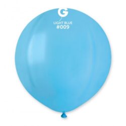 25 Balões Azuis claro de 48 cm GEMAR