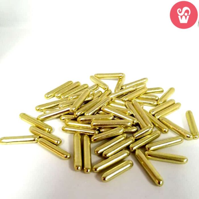Barrinha metalizadas Ouro 75gr