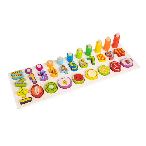 eng pl Wooden sorter for fruit and numbers 22607 17278 6