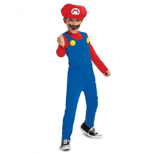Fato Super Mario Bros Idade 3-4 Anos - Image 2