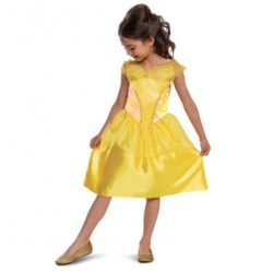 Fato Bela (Princesas Disney) Basic Idade 3-4 Anos