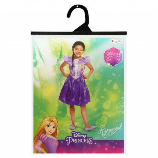 Fato Rapunzel (Princesas Disney) Idade 7-8 Anos - Image 2