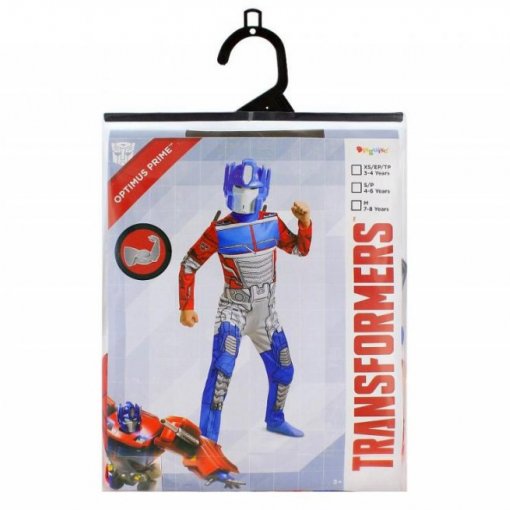 Fato Transformers Idade 7-8 Anos - Image 3