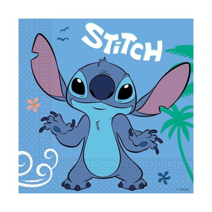 20 servilletas stitch 33 cm