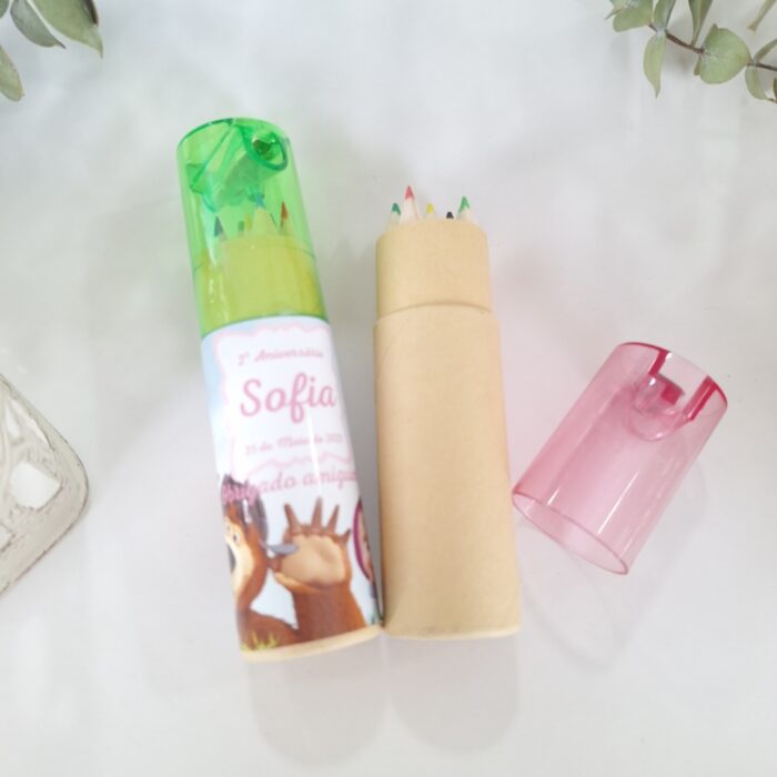 Lápis de cor personalizados