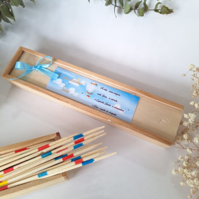 Mikado em madeira
