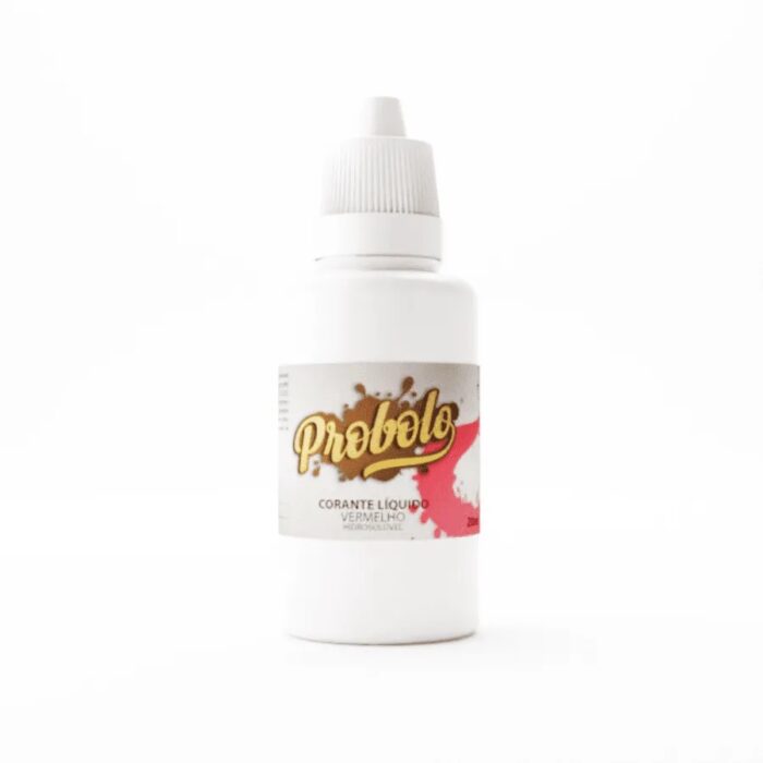 Corante Líquido Vermelho – 20ml