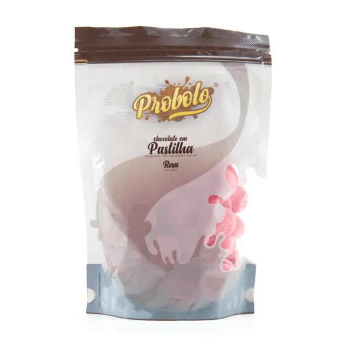 Chocolate Pastilha Rosa - 250gr