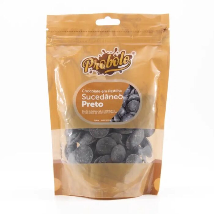 Chocolate Pastilha Preto - 250gr