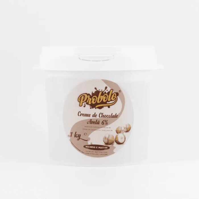 Creme de Chocolate Avelã 6% – Recheio e Injetar 1kg