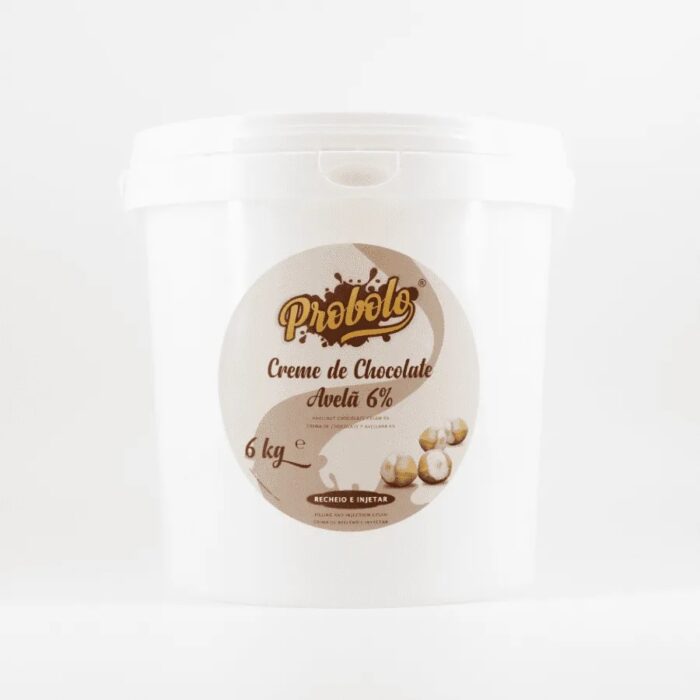 Creme de Chocolate Avelã 6% – Recheio e Injetar 6kg