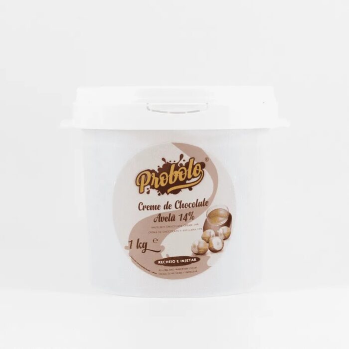 Creme de Chocolate Avelã 14% – Recheio e Injetar 1kg