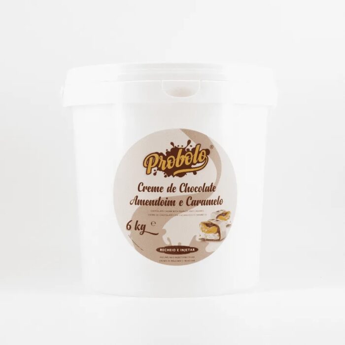 Creme de Chocolate Amendoim e Caramelo – Recheio e Injetar 6kg