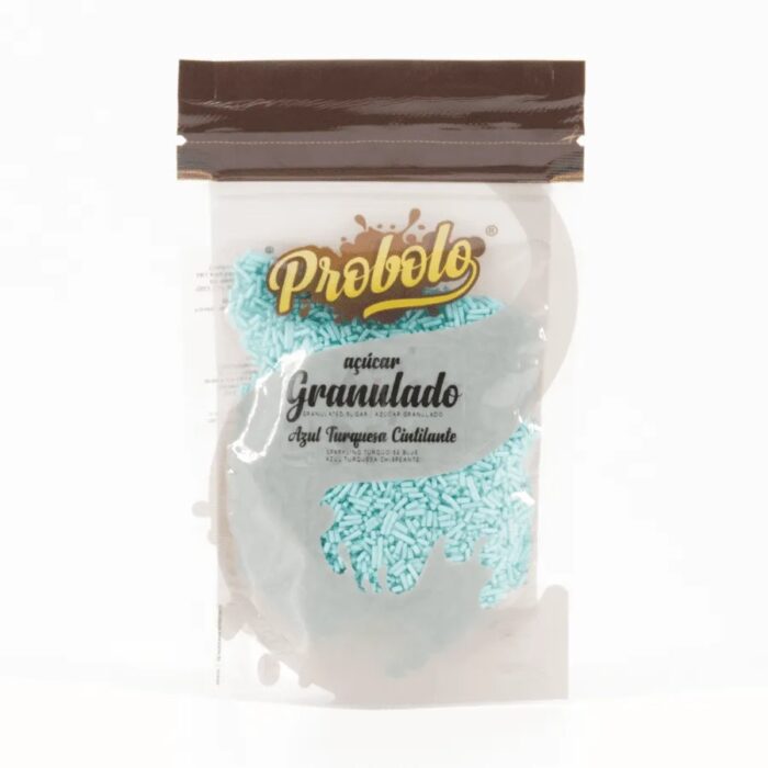 Açúcar Granulado Azul Cintilante – 60gr
