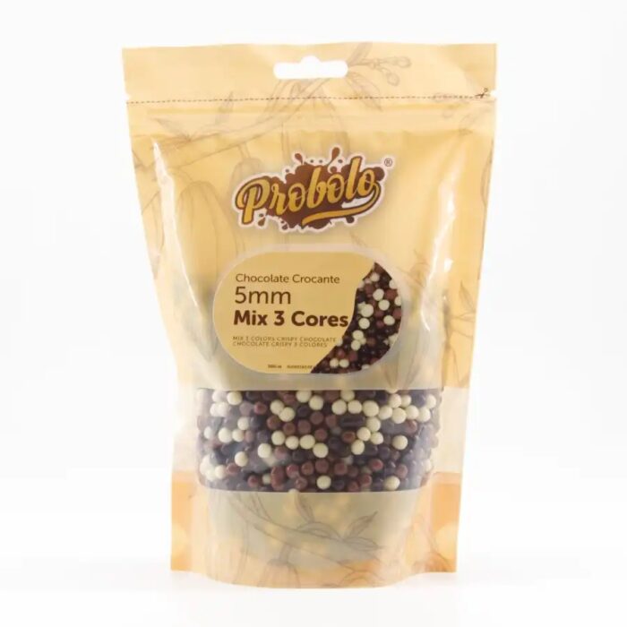 Chocolate Crocante Mix 3 Cores – 250gr
