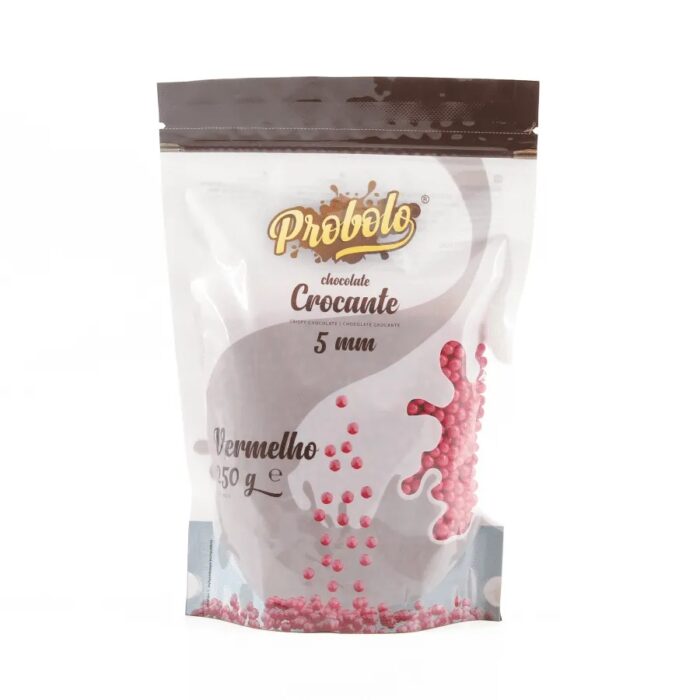Chocolate Crocante Vermelho  – 250gr