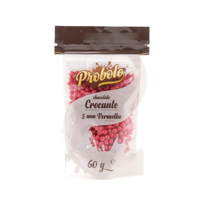 Chocolate Crocante Vermelho  – 60gr