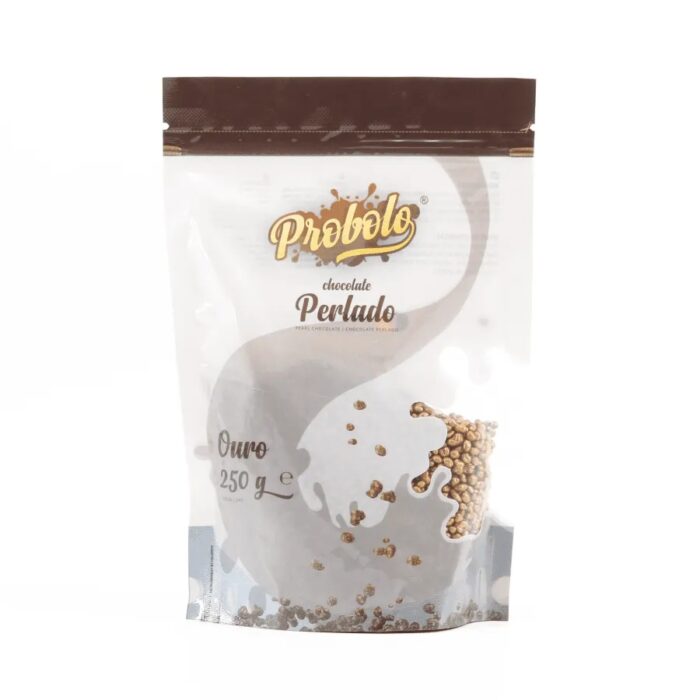 Chocolate Perlado Ouro – 250gr