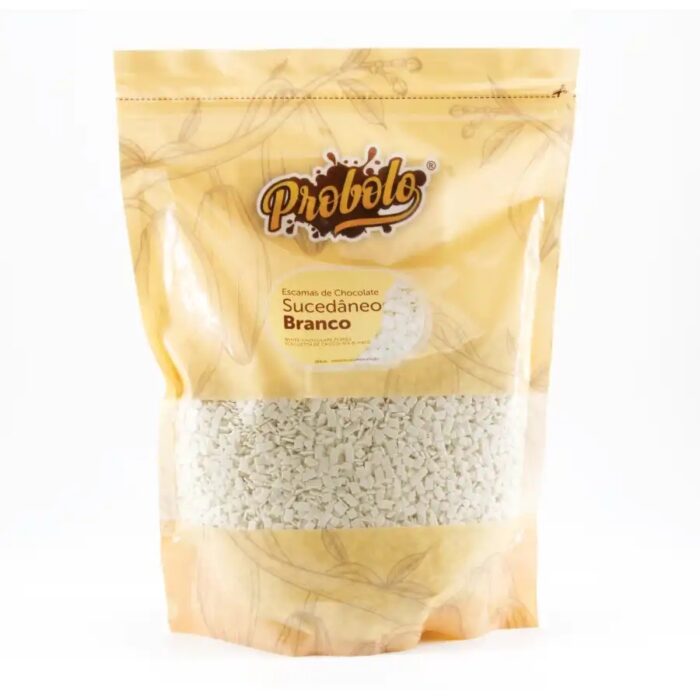 Escamas de Chocolate Branco – 1kg