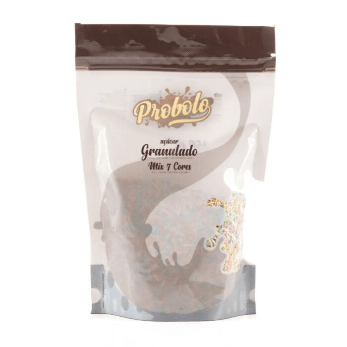 Açúcar Granulado Cores Sortidas – 250gr
