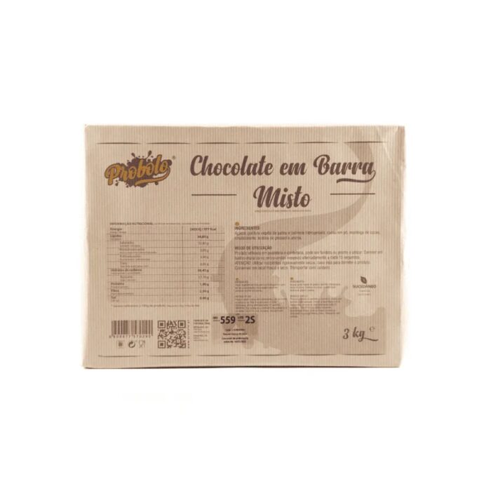 Chocolate em Barra Misto – 3kg