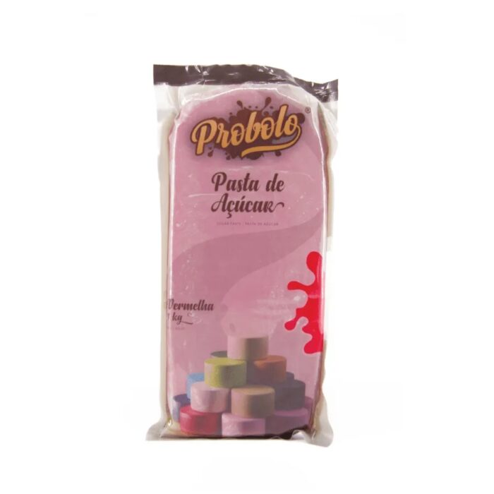 Pasta de Açúcar Vermelha – 1kg