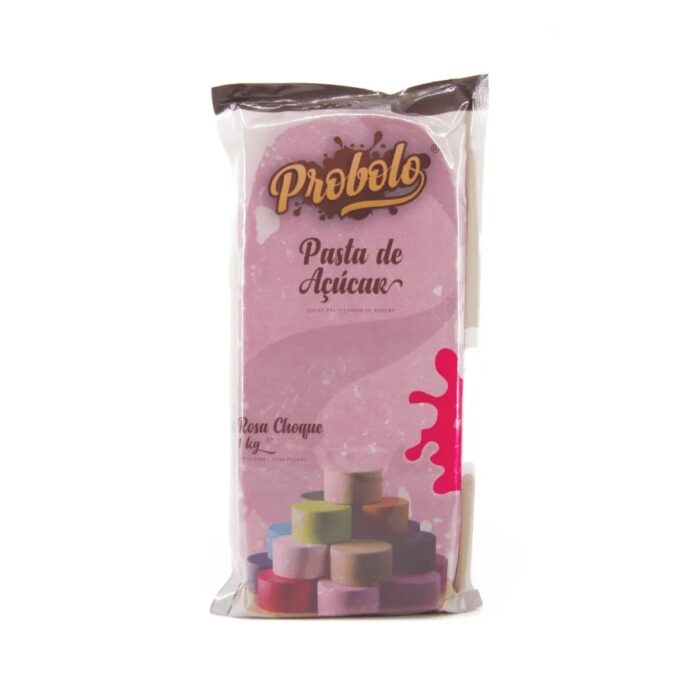 Pasta de Açúcar Rosa Choque – 1kg