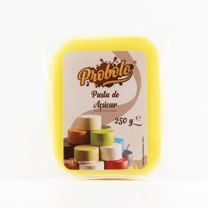 Pasta de Açúcar Amarelo Limão – 250gr