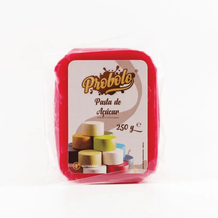 Pasta de Açúcar Rosa Choque – 250gr