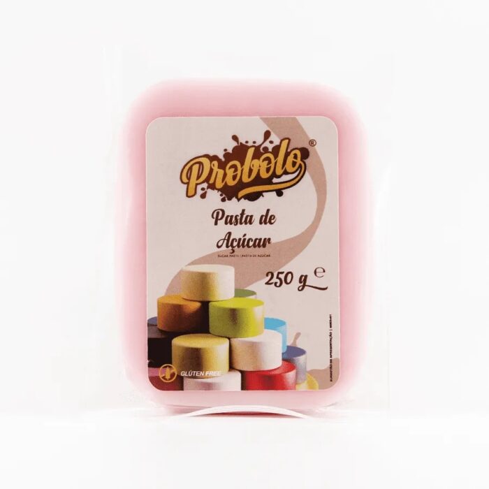 Pasta de Açúcar Rosa Algodão Doce – 250gr