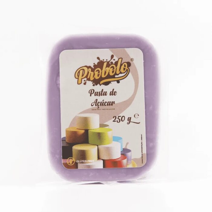 Pasta de Açúcar Lilás Clara – 250gr