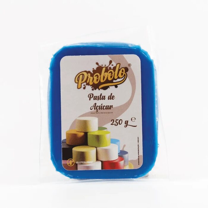 Pasta de Açúcar Azul Royal – 250gr