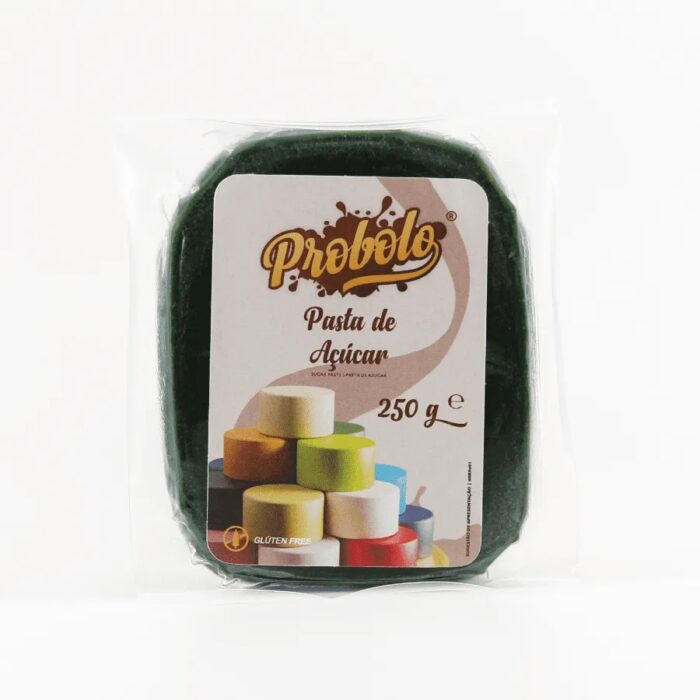 Pasta de Açúcar Verde Musgo – 250gr