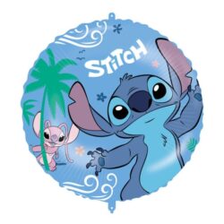 1 Balão Foil 46cm – Stitch & Angel