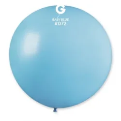 1 Balão Azul bebé 80 cm GEMAR