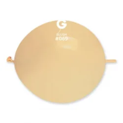50 Balões Link Blush Pele de 32 cm GEMAR