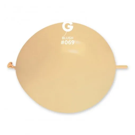 50 Balões Link Blush Pele de 32 cm GEMAR