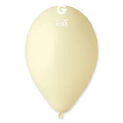 Balões Manteiga Creme de 30 cm GEMAR