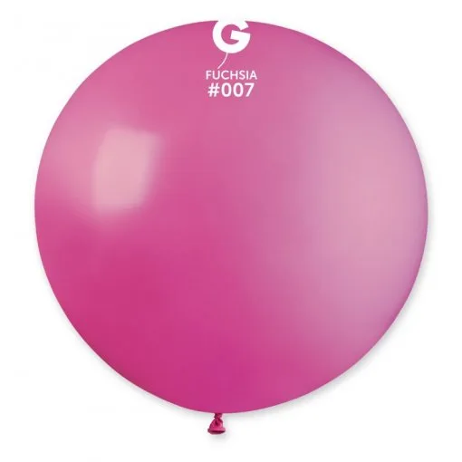 1 Balão Rosa fuscia 100 cm GEMAR