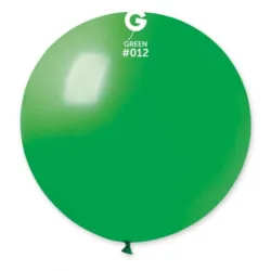 1 Balão Verde 80 cm GEMAR