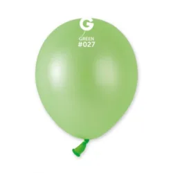 Balões Verde Neon pequenos de 13 cm GEMAR