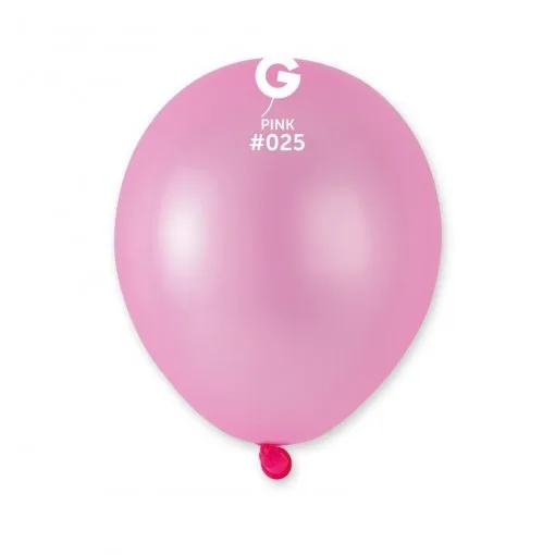 Balões Rosa Neon pequenos de 13 cm GEMAR