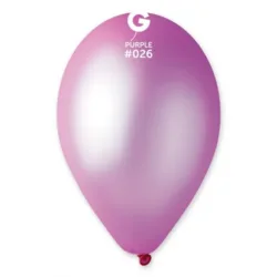 Balões Roxo neon de 30 cm GEMAR