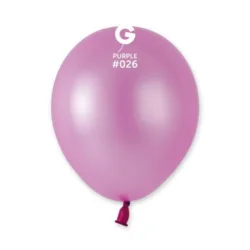 Balões Roxo neon pequenos de 13 cm GEMAR