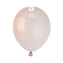 Balões Rosa pastel Shell pequenos de 13 cm GEMAR